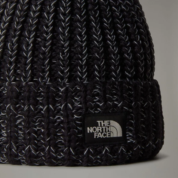 COZY CHUNKY CABIN BEANIE Black Black OS - Resim 2