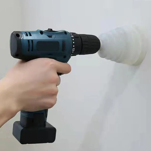 POWERMASTER PM-20808 MATKAP UCU TOZ TUTUCU BEYAZ KÖRÜK - 3