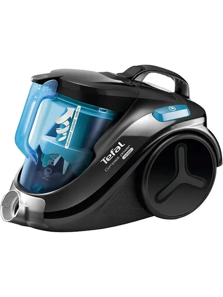 Tefal TW3751 Compact Power Cyclonic 750 W Toz Torbasız Süpürge Mavi - 2