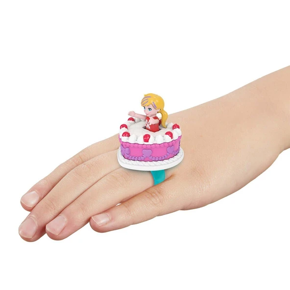 JGK21 Polly Pocket Mattel 80. Yıl Yüzük Kutusu - 5