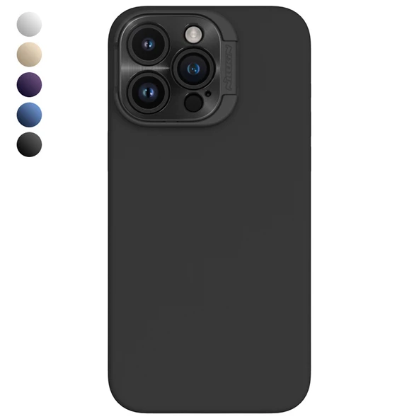 Nillkin iPhone 15 Pro Max Stand Özellikli Lens Koruyuculu Lansman Kılıf - 1