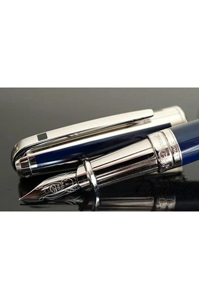 S.T. Dupont 482678 Lacivert Roller Kalem - 1