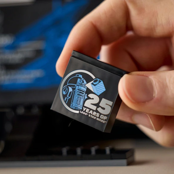 Orjinal Lego Star Wars TIE Interceptor Star Wars Starfighter Lego Star Wars 75382 - Resim 6