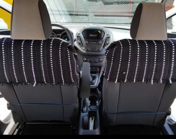 Terletmez Oto Kilim Ön 2 Pilot Ve Arka Koltuk Serme 3 Lü Takım Pamuklu - Resim 4