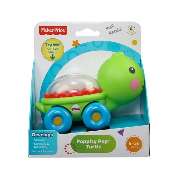 BGX29 Fisher-Price® Poppity Araçlar/Sıralama ve Şekil Ayırma Oyuncakları - 3