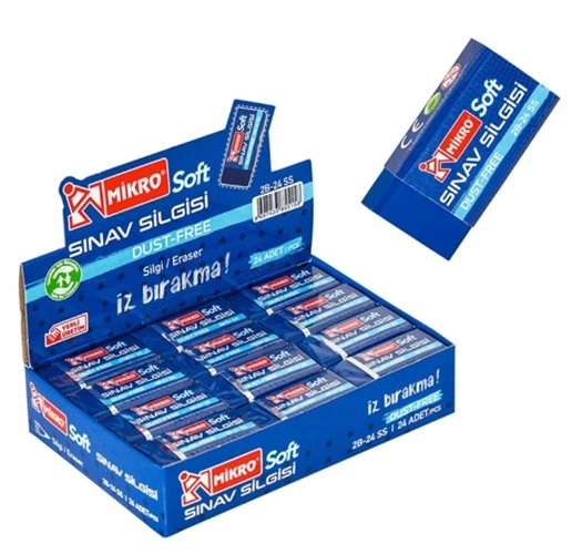 Mikro Soft Sınav Silgisi Büyük Kaliteli - 4 adet ürün görseli