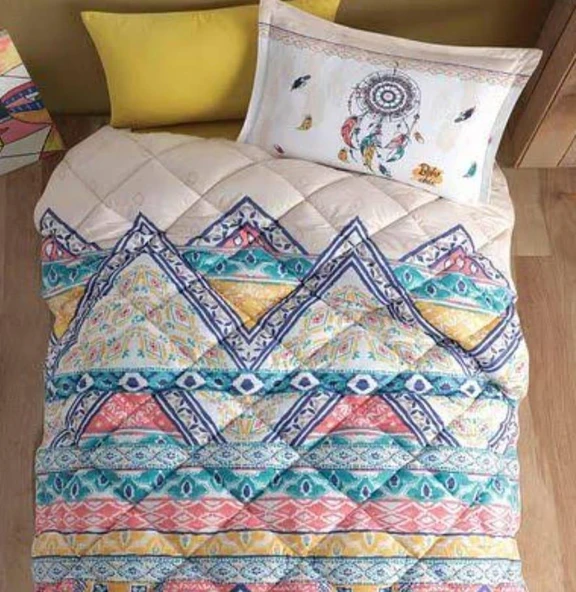 Clasy Ranforce %100 Pamuklu Tek Kişilik Yorgan - Resim 2