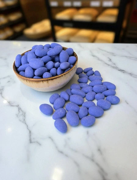 MİDYATGÖKALP MARDİN YÖRESEL BADEM ŞEKERİ MAVİ 250 GR - Resim 3