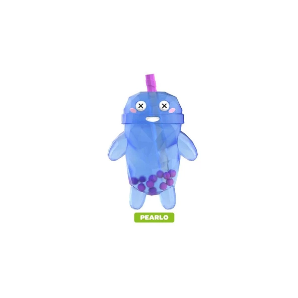 12387 SUN-BTF-FİGÜR BUBBLE TEA CRYSTAL BOBA PALS SERIES 14CM 6A - Resim 3