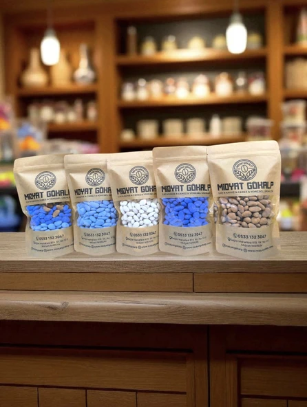 MİDYATGÖKALP MARDİN YÖRESEL BADEM ŞEKERİ MAVİ 1000 GR - 7