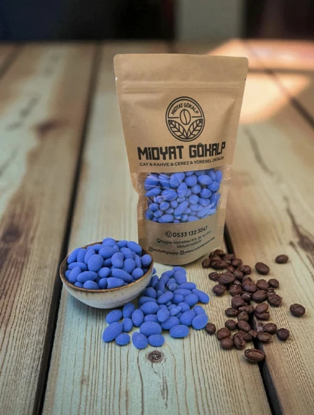 MİDYATGÖKALP MARDİN YÖRESEL BADEM ŞEKERİ MAVİ 500 GR