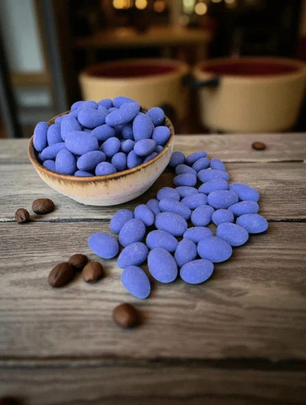 MİDYATGÖKALP MARDİN YÖRESEL BADEM ŞEKERİ MAVİ 500 GR - 5