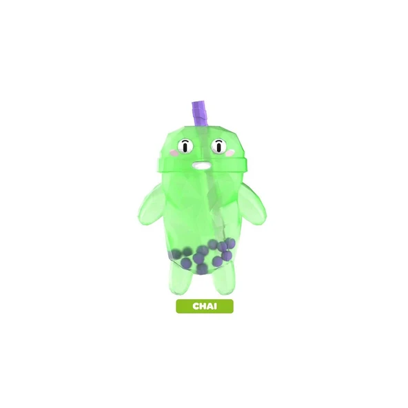 12387 SUN-BTF-FİGÜR BUBBLE TEA CRYSTAL BOBA PALS SERIES 14CM 6A - Resim 4