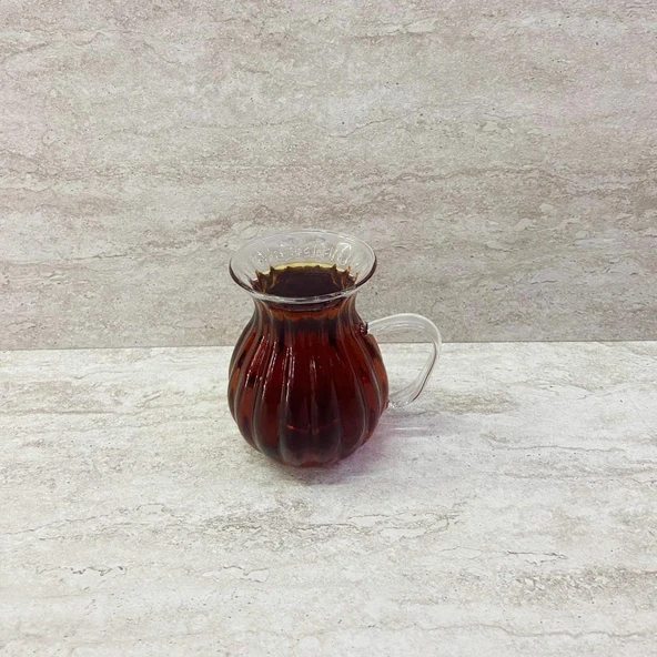 Borosilikat Cam Çay Bardağı – Isıya Dayanıklı Şeffaf Tasarım 6 Adet - 3