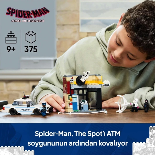 LEGO Marvel Spider-Verse: Miles Morales, Spot'a Karşı 76311-9 Yaş ve Üzeri Çocuklar için Süper Kahraman Figürü İçeren Oy - 2