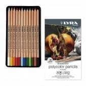 Lyra Rembrandt Polycolor Pencils 12li Metal Kutu - 1