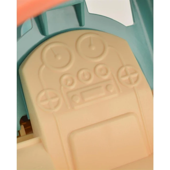 LC Bej Oyuncak Tren Lokomotif - 4