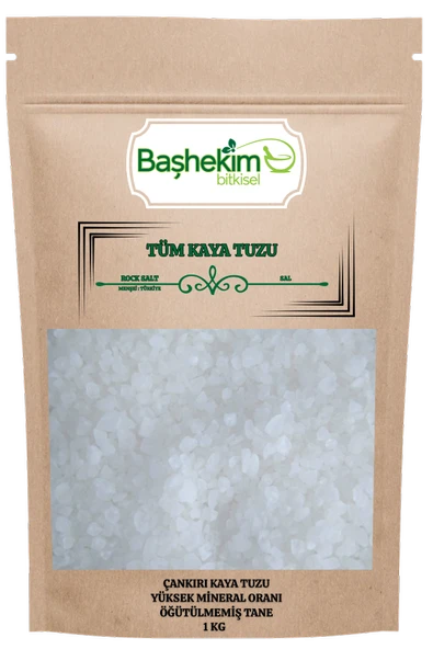 Kaya Tuzu Tane Çankırı Kaya Tuzu Yüksek Mineral Oranı Öğütülmemiş 1 Kg ürün görseli