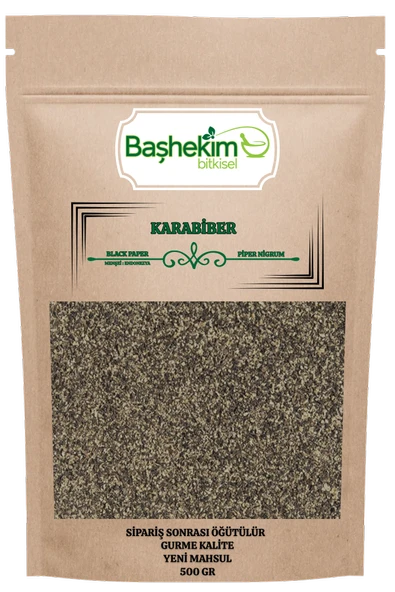 Karabiber Öğütülmüş Toz Sipariş Sonrası Öğütülür Gurme Kalite Yeni Mahsul 500 Gr ürün görseli