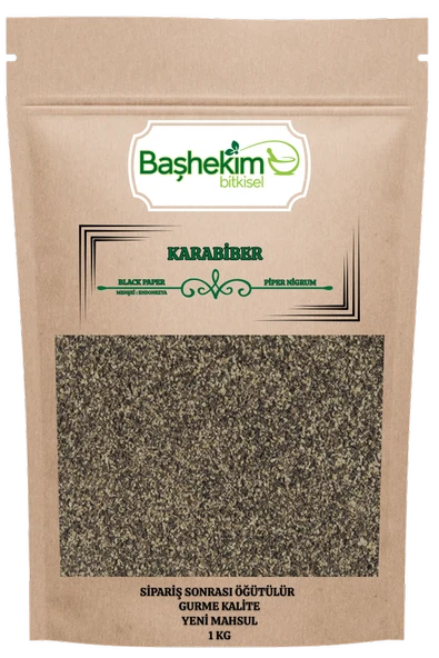 Karabiber Öğütülmüş Toz Sipariş Sonrası Öğütülür Gurme Kalite Yeni Mahsul 1 Kg ürün görseli