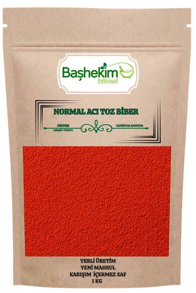 Acı Toz Biber Normal Acılı Yerli Üretim Karışımsız Saf Yeni Mahsul Gurme Kalite 1 Kg ürün görseli