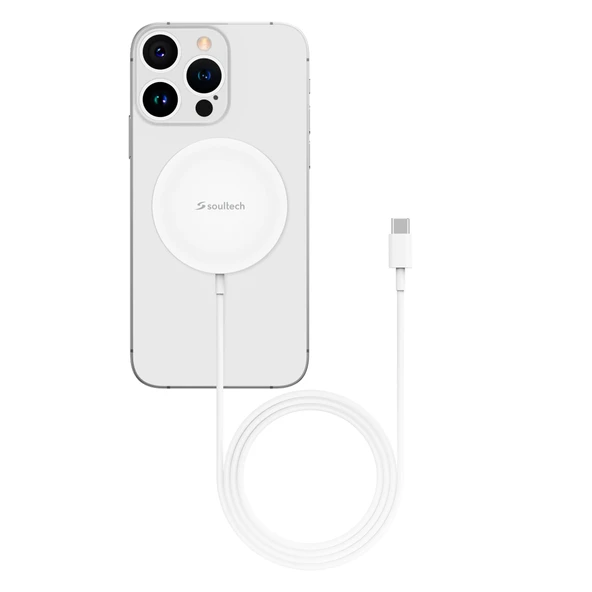Soultech MS010B Mensa MagSafe 15W Kablosuz Şarj Cihazı - 1