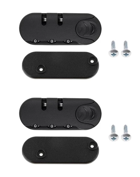 Hafif & Güvenli 3 Haneli Valiz Şifresi 2 Adet - Resim 2