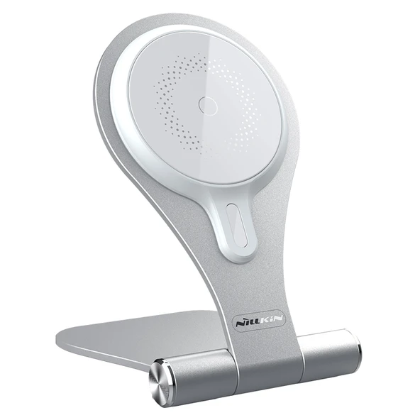 Nillkin NKT11 MagStand 15W Kablosuz Şarj Cihazı Katlanır Masa Üstü Stand - 9
