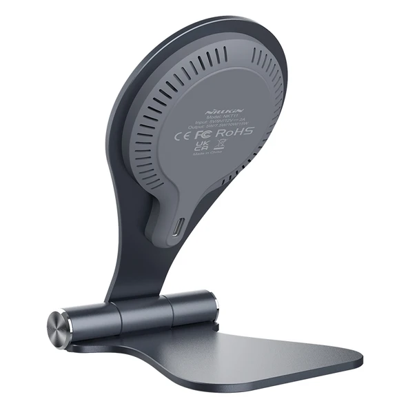 Nillkin NKT11 MagStand 15W Kablosuz Şarj Cihazı Katlanır Masa Üstü Stand - 3
