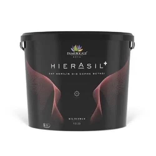 Pamukkale Hierasil %100 Saf Akrilik Silikonlu Dış Cephe Boyası 15 Lt