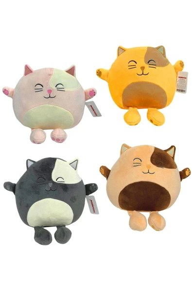 Seçtim Aldım Pelüş Yastık Tombik Kedi 35 Cm ürün görseli