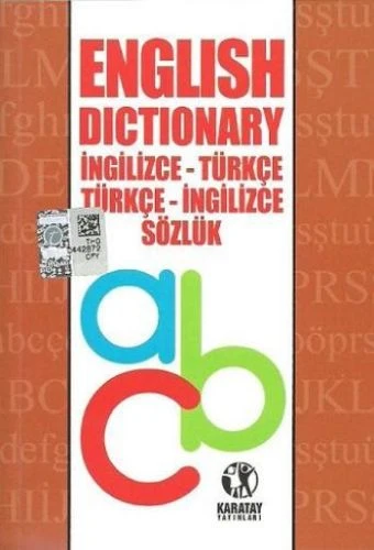 English Dictionary İngilizce-Türkçe Türkçe-İngilizce Sözlük (Cep Boy) ürün görseli