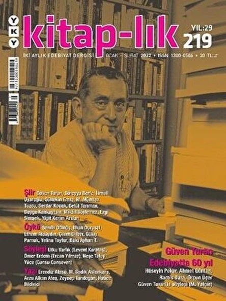 Kitap-lık Sayı 219 - İki Aylık Edebiyat Dergisi (Şubat 2022) - 1