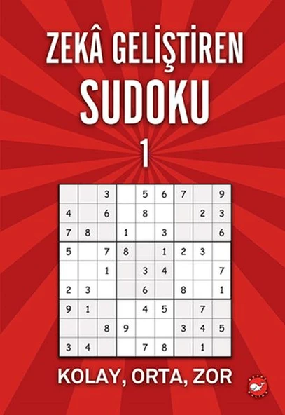 Zeka Geliştiren Sudoku 1 Kolay - Orta - Zor ürün görseli