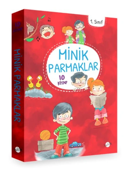 1. Sınıf Minik Parmaklar - 10 Kitap ürün görseli