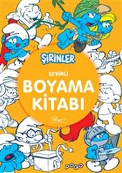 Sevimli Boyama Kitabı - Şirinler ürün görseli