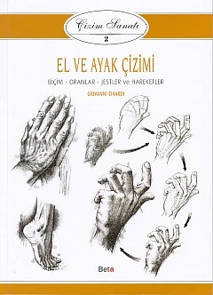 Çizim Sanatı Serisi 2 - El ve Ayak Çizimi ürün görseli