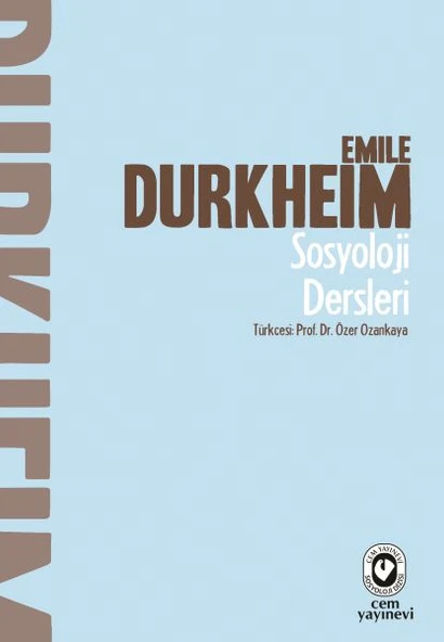 Sosyoloji Dersleri - 1