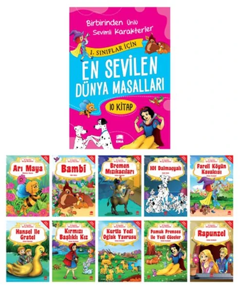 En Sevilen Dünya Masalları (10 Kitap) ürün görseli 1