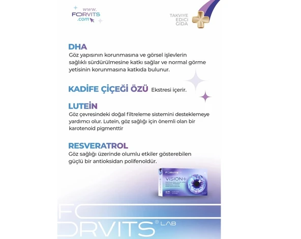 Forvits Lab Vision 30 Kapsül - 2
