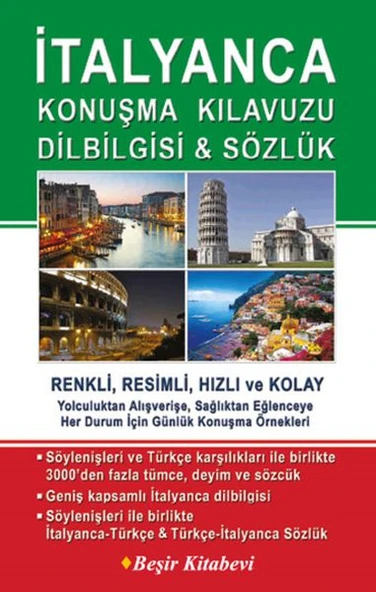 İtalyanca Konuşma Kılavuzu Dilbilgisi - Sözlük ürün görseli