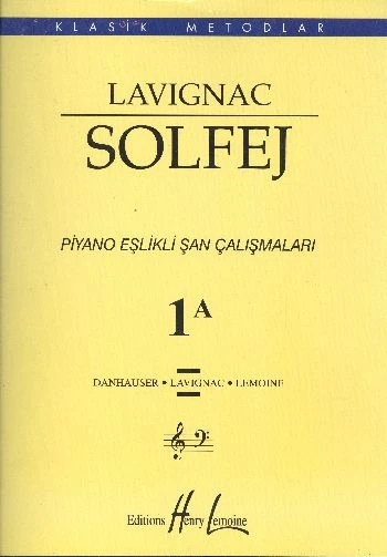 Lavignac 1A - Solfej Piyano Eşlikli Şan Çalışmaları - 1
