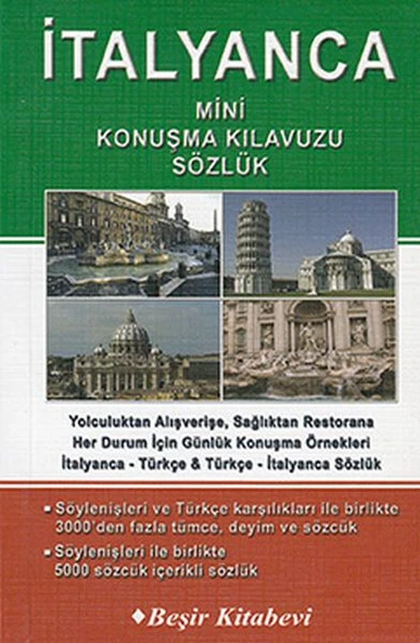 İtalyanca Mini Konuşma Kılavuzu - Sözlük - 1