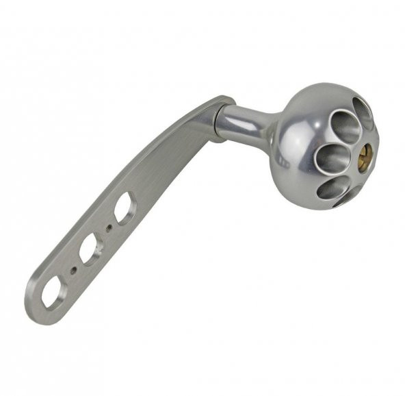Accurate Reel Handle H-60 Silver Knob - 2