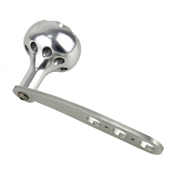 Accurate Reel Handle H-60 Silver Knob - 3