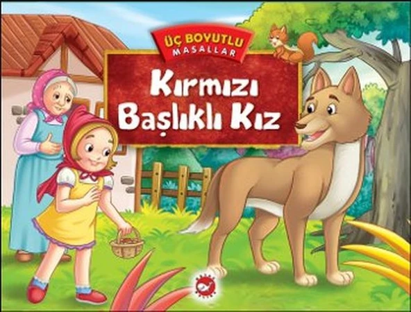 Üç Boyutlu Masallar - Kırmızı Başlıklı Kız ürün görseli