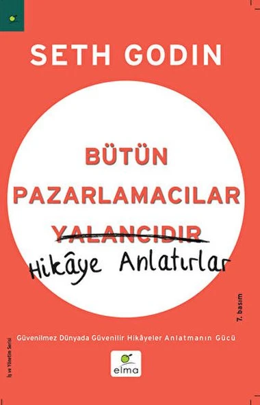 Bütün Pazarlamacılar Yalancıdır Hikaye Anlatır ürün görseli