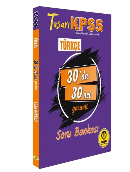 Tasarı KPSS Türkçe 30'da 30'Net ürün görseli