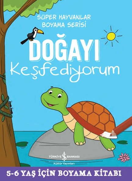 Doğayı Keşfediyorum - Süper Hayvanlar Boyama Serisi ürün görseli