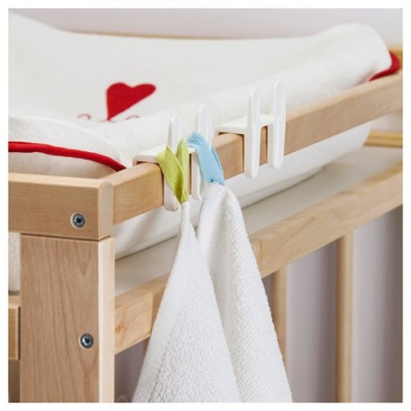 4 Parça Bebek Alt Değiştirme Kapları, IKEA Beyaz Bebek Bakım Ürünleri - 2